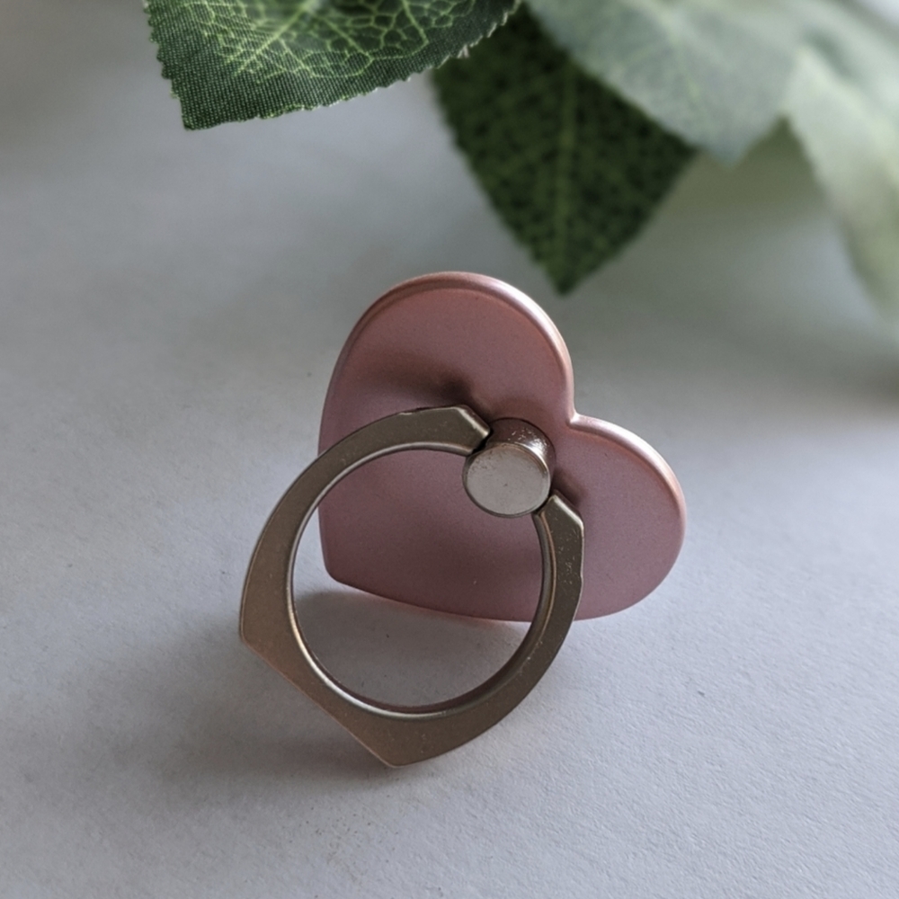 Heart Shaped Anti Drop Phone Ring